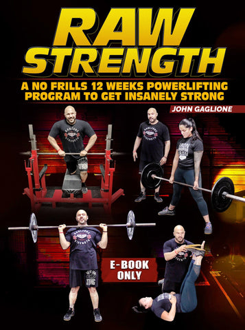 Raw Strength E-Book by John Gaglione - Strong And Fit