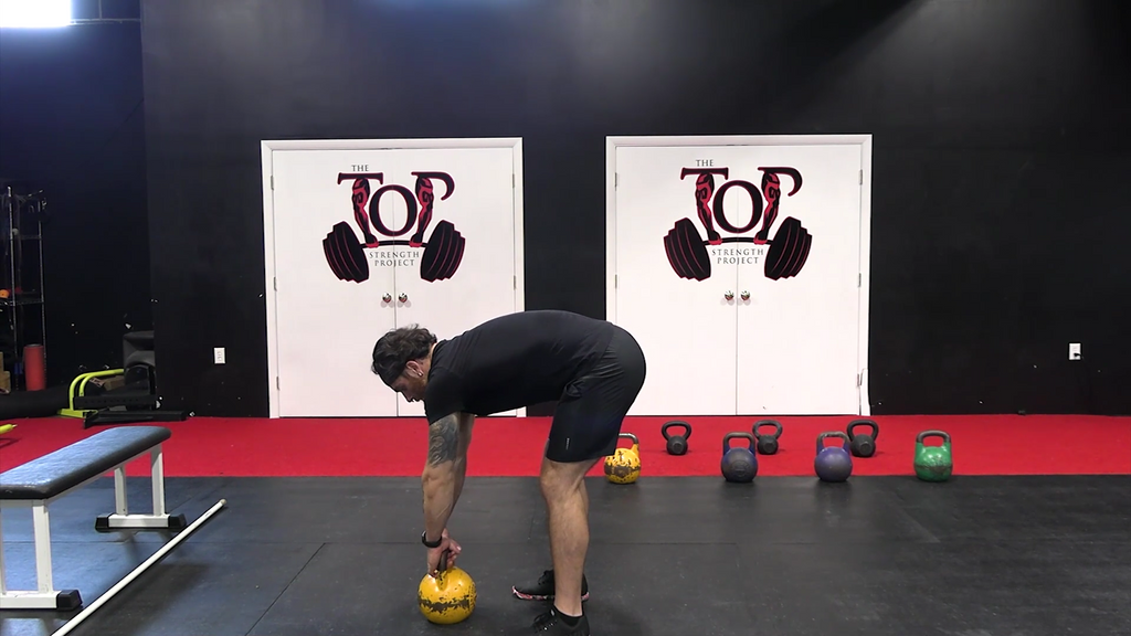 Renegade Rows with Kettlebells