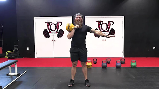 KETTLEBELL AB WORKOUT STANDING