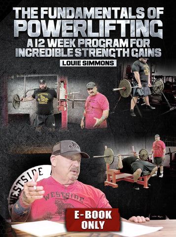 The Fundamentals of Power Lifting E-Book by Louie Simmons - Strong And Fit